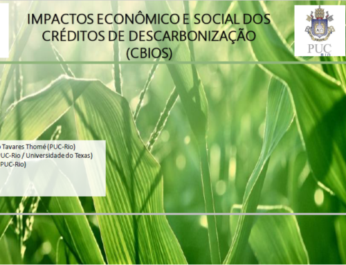 Impactos econômico e social dos créditos de descarbonização (CBIOS) (novembro 2023)